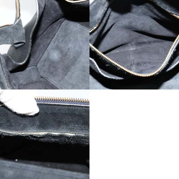 CELINE Ring Bag Hand Bag Leather Beige Gold - Picture 12 of 12